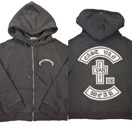 EVC Classic Patch Hoodie - Black