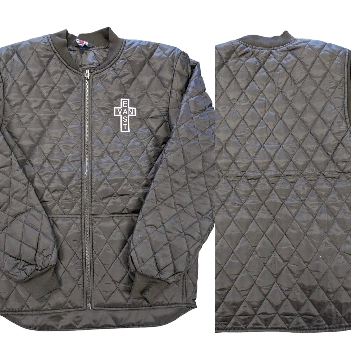 EVC Quilted Jacket - Black