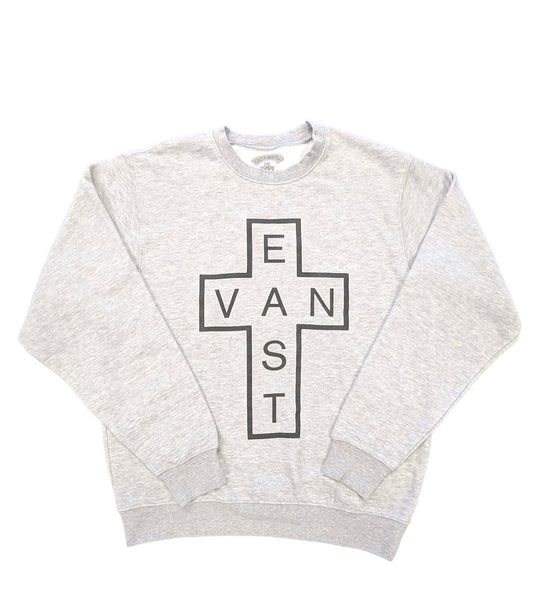 EVC Crew Neck Sweater - Grey
