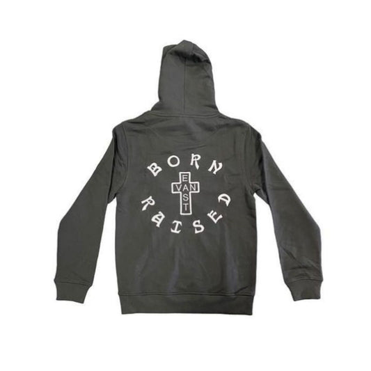 EVC Born and Raised Hoodie - Black