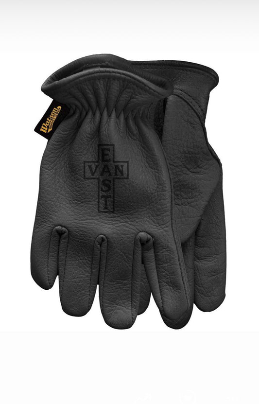 EVC leather gloves