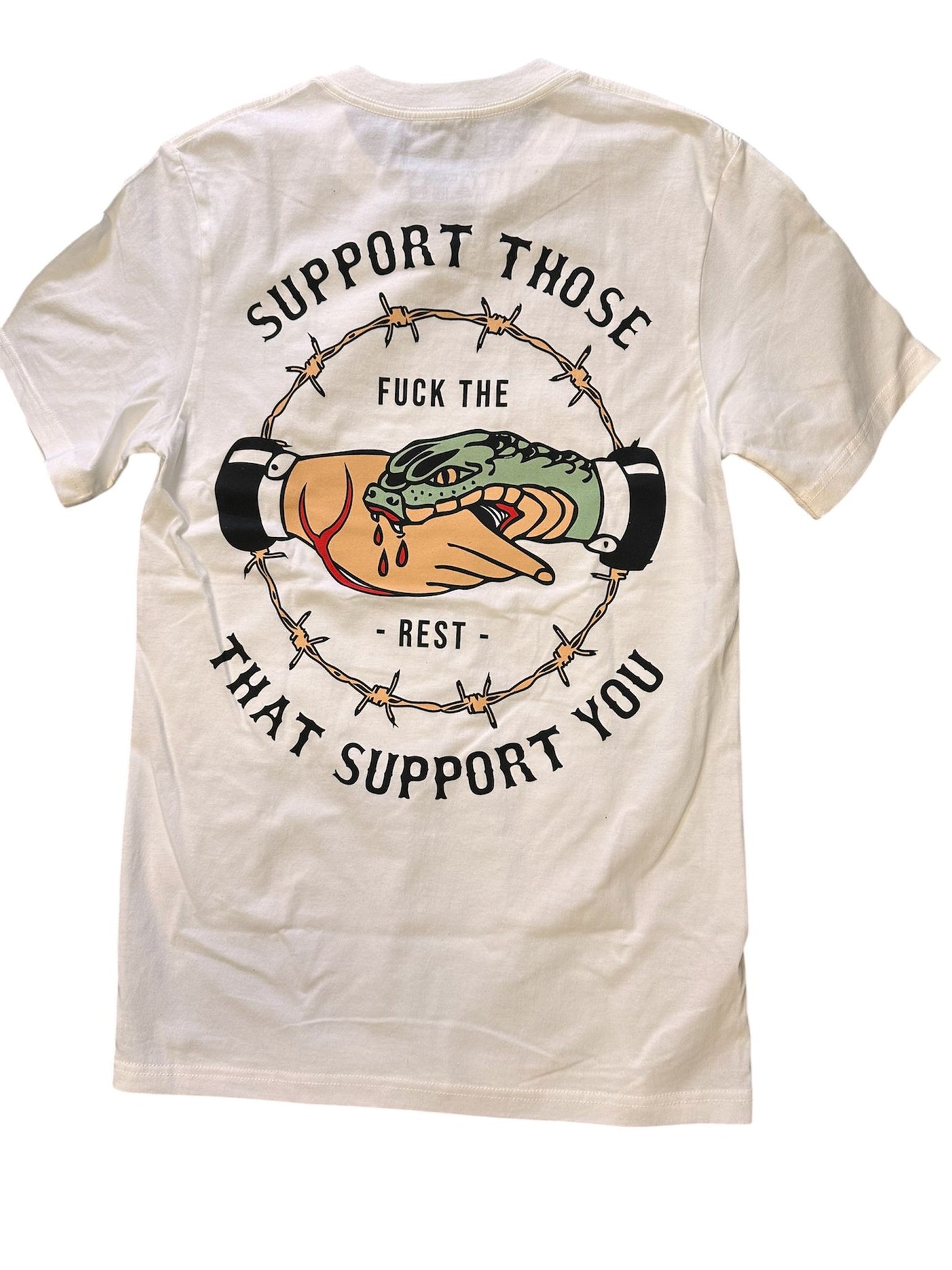 EVC Support Those Tee - White
