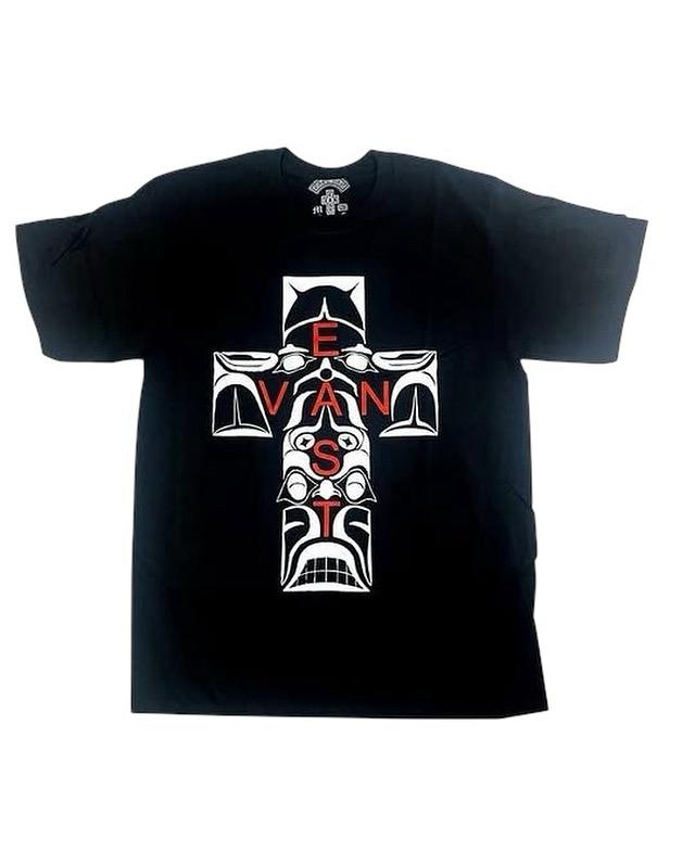 EVC Totem pole tee Black