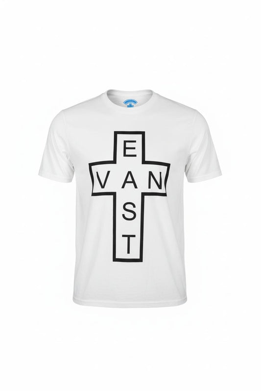EVC kids double cross tees