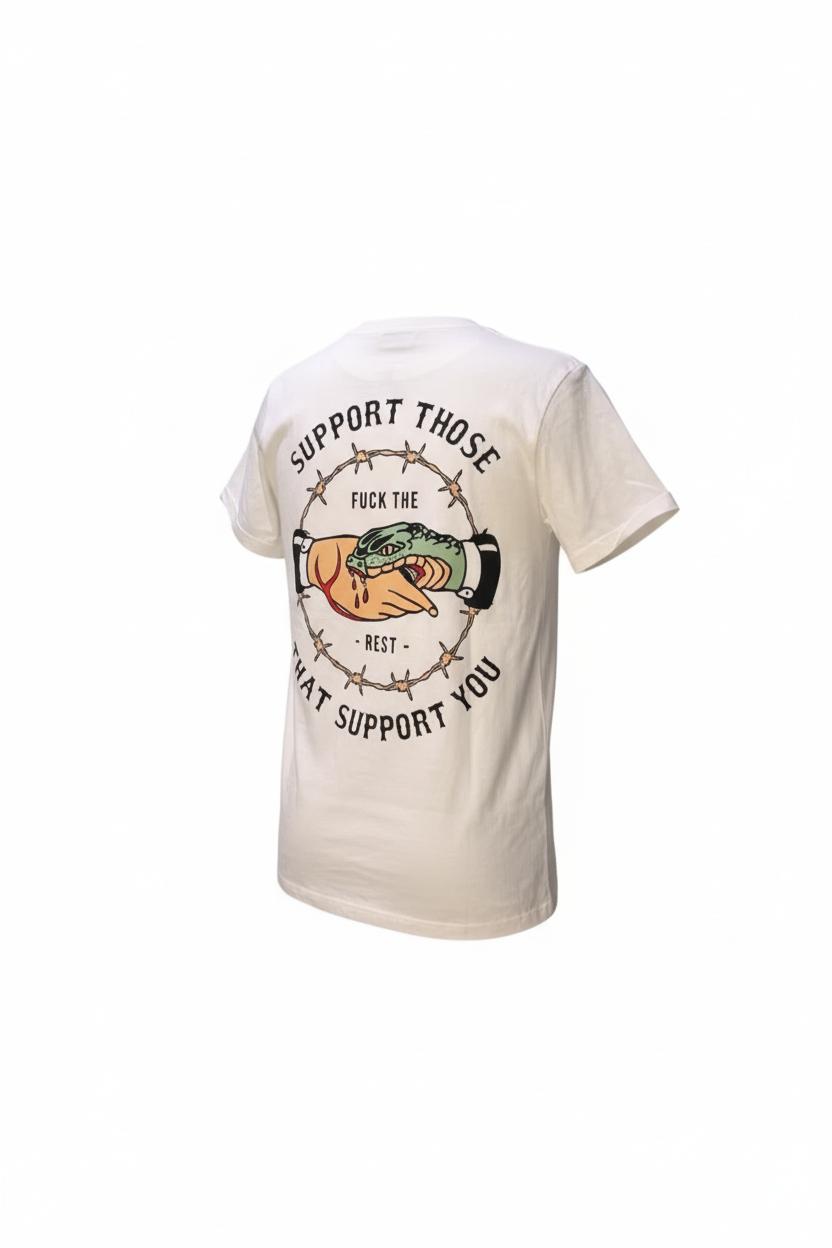 EVC Support Those Tee - White