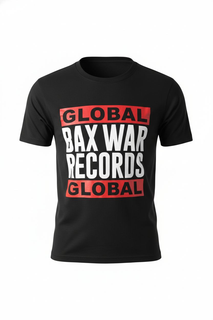 Baxwar Records tee