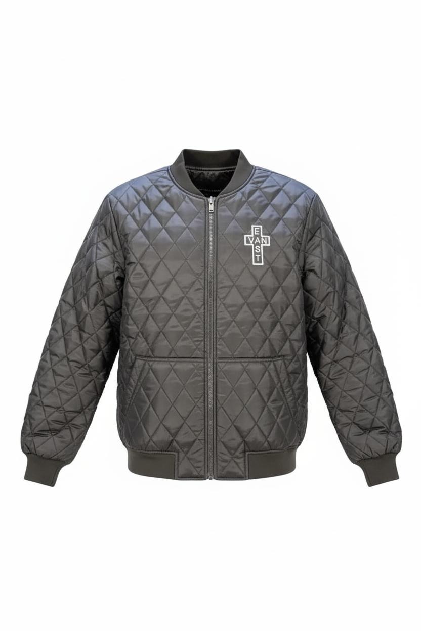 EVC Quilted Jacket - Black