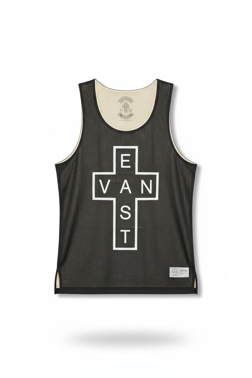 EVC Double Cross Mesh Tank Jersey